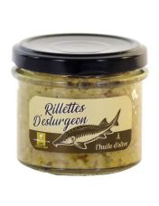 Rillettes d'Esturgeon ? l'huile d'olive - Tartinable