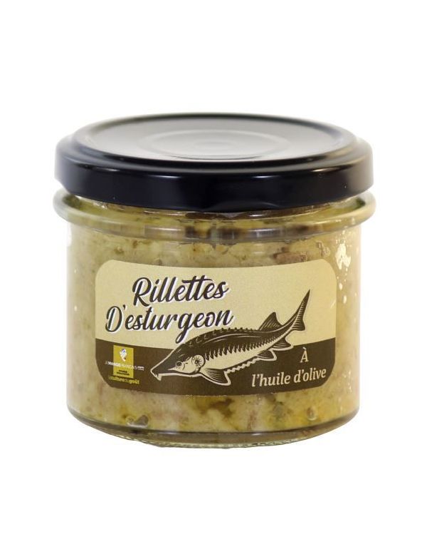 Rillettes d'Esturgeon à l'huile d'olive