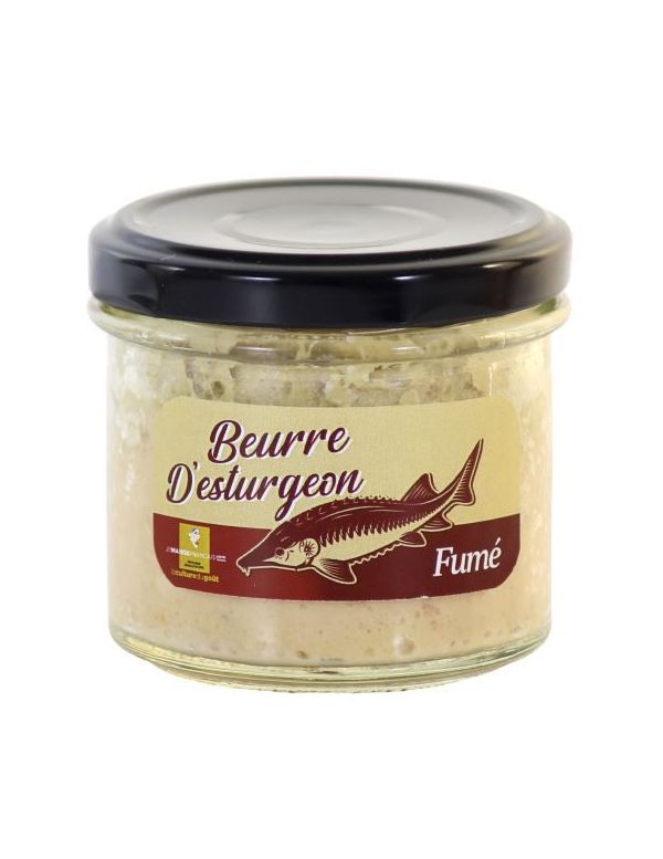 Beurre d'Esturgeon fumé 100 % français