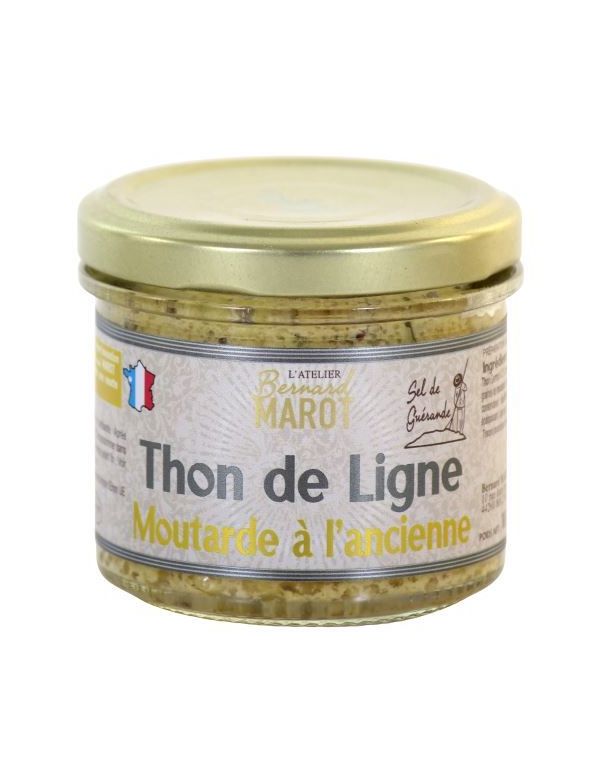 Tartinable Thon de ligne à la Moutarde à l'ancienne - Bernard Marot