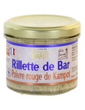 Rillettes de Bar au poivre Kampot - Bernard Marot