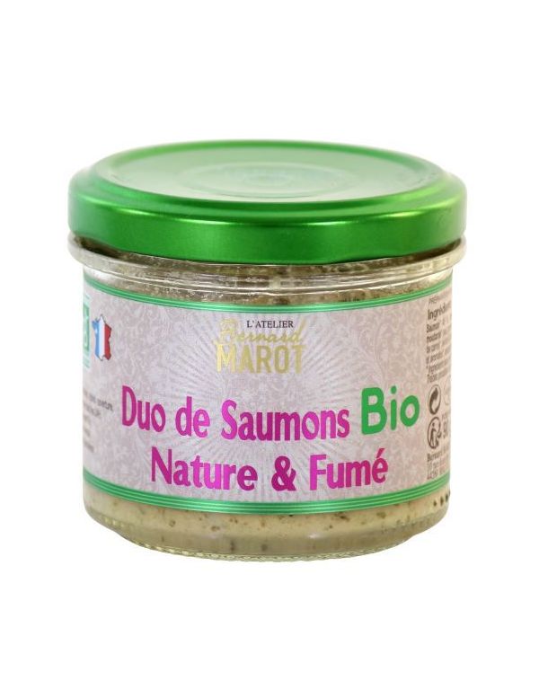 Duo de Saumon Bio Nature et Fumé - Bernard Marot