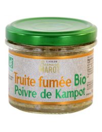 Rillettes de Truite fumée Bio au Poivre Kampot - Bernard Marot