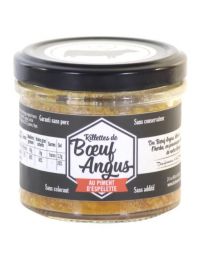 Rillettes de Bœuf au Piment d'Espelette - Des Hommes et des Bœufs
