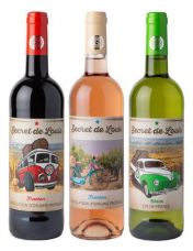Coffret Bouteille de Vins ?tiquette Vintage - G-Sica