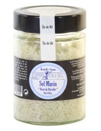 Sel Marin "Brut de Récolte" en Pot en Verre
