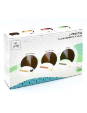 Assortiment d?couverte d'assaisonnements en crayons ? tailler - OCNI