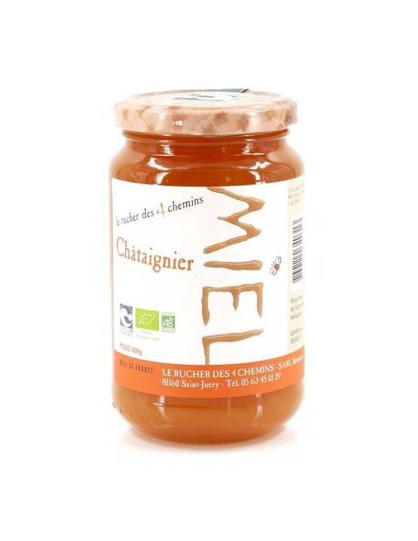 Miel de Châtaignier Nature et Progrès