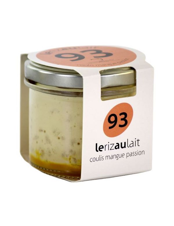 Riz au lait coco mangue passion