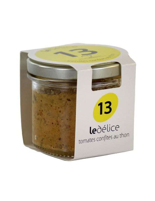 tartinable Caviar de tomates confites au thon