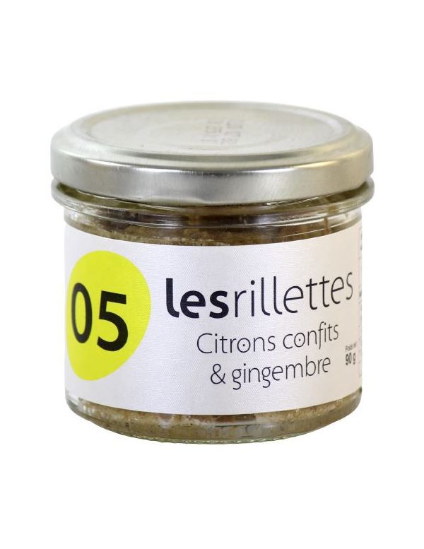 Rillettes de Porc aux Citrons et au Gingembre - Secrets de Famille