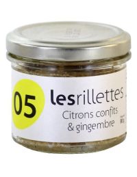 Rillettes de Porc aux Citrons et au Gingembre - Secrets de Famille
