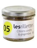 Rillettes de Porc aux Citrons et au Gingembre - Secrets de Famille