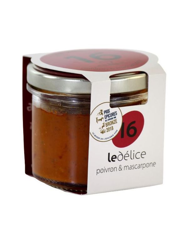 Tartinable au Poivron et au Mascarpone - Secrets de Famille