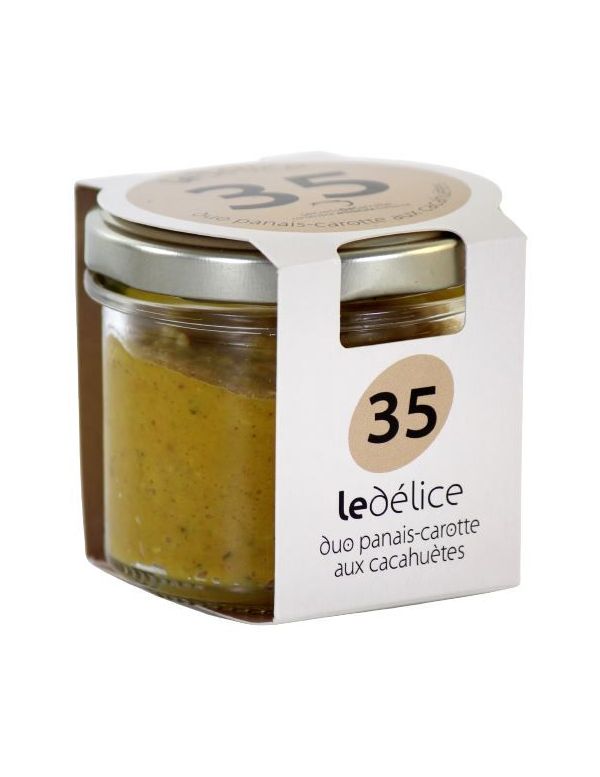 Tartinable Panais Carotte aux Cacahuètes - Secrets de Famille