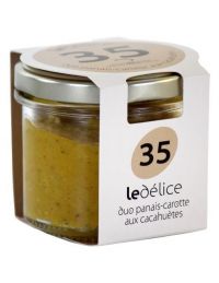 Tartinable Panais Carotte aux Cacahuètes - Secrets de Famille