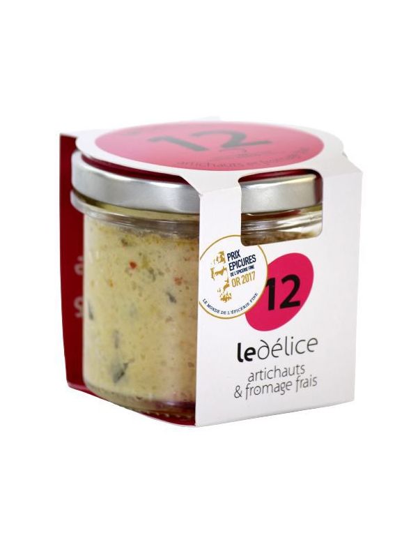 tartinable à l'artichaut et fromage frais