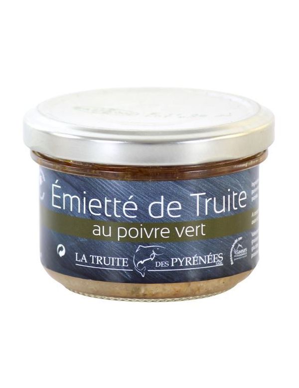 Émietté de Truite au Poivre Vert - La Truite des Pyrénées