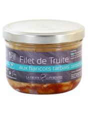 Filet de Truite aux Haricots tarbais - La Truite des Pyr?n?es