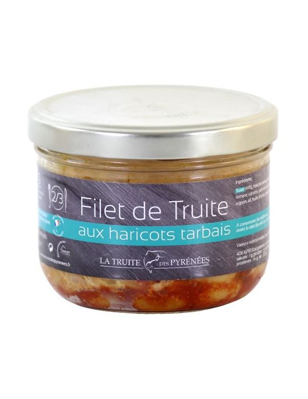 Filet de Truite aux haricots tarbais