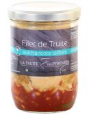 Plat cuisiné à base de truite