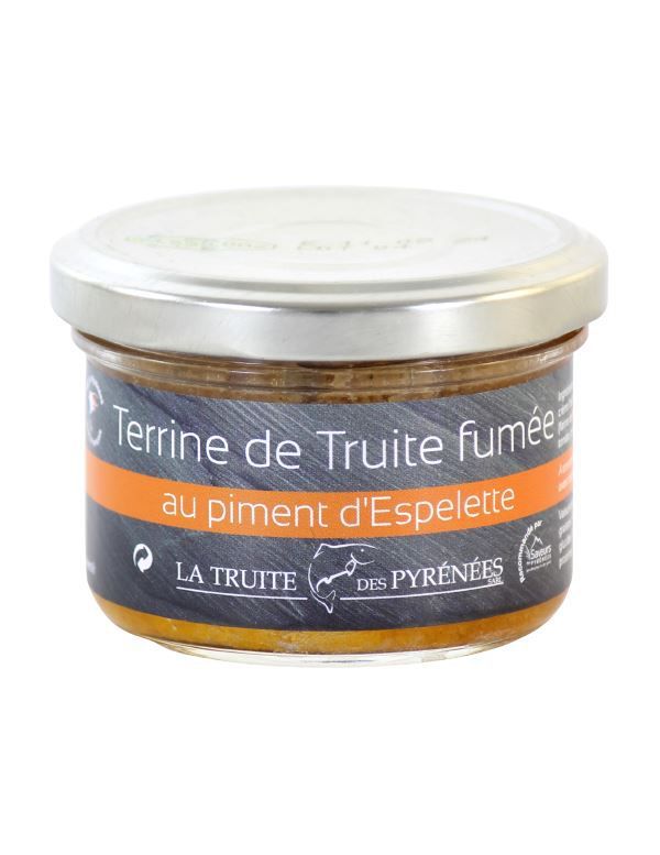 Terrine de Truite fumée, pot de 90 g