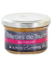 Rillettes de Truite au naturel - La Truite des Pyr?n?es