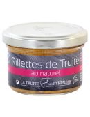 Rillettes de Truite au naturel, pot de 90 g