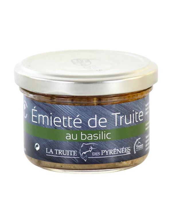 Émietté de Truite au Basilic - La Truite des Pyrénées