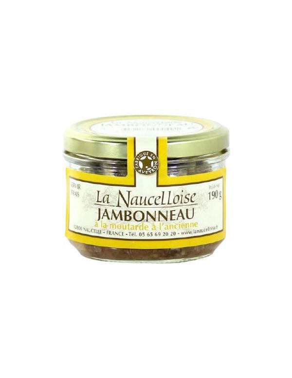 Jambonneau moutarde à l'ancienne verrine de 190 g