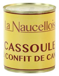 Cassoulet au confit de canard à partir de 2 personnes