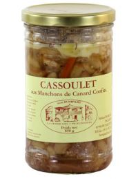 Cassoulet Fermier aux manchons de Canard confits