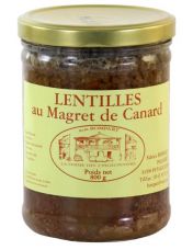 Lentilles au Magret de Canard 800 g