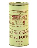 Cou de canard farci au foie gras