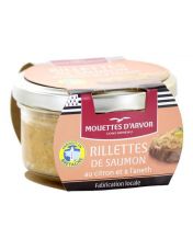 Rillettes de saumon au citron et ? l'aneth