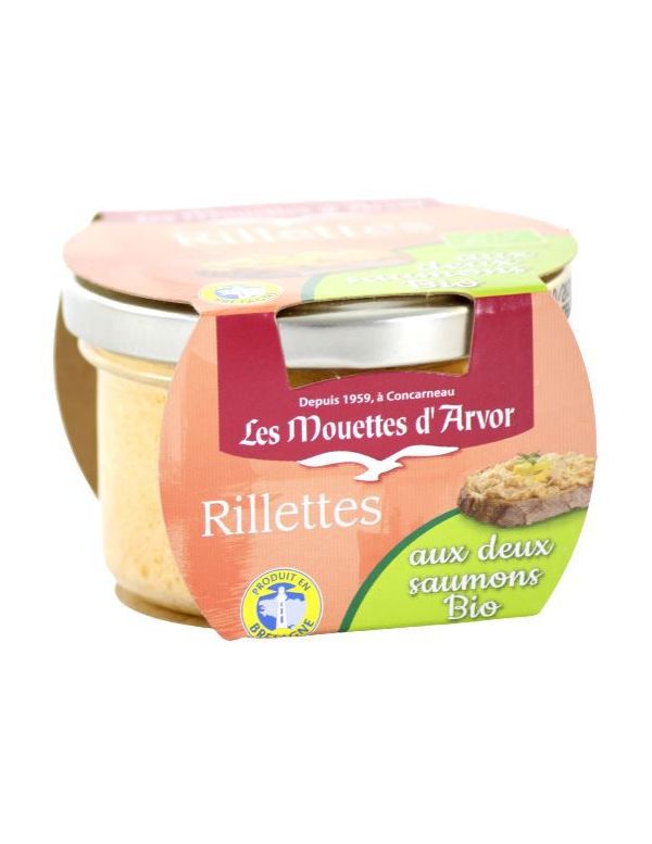 rillettes saumon bio