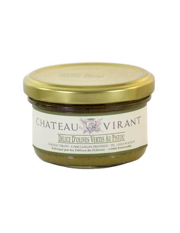 Délice d'Olives Vertes au Pistou