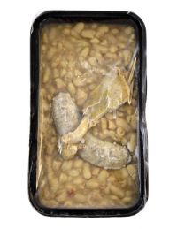 Haricot Andouillette et Canard Confit en plat cuisinée