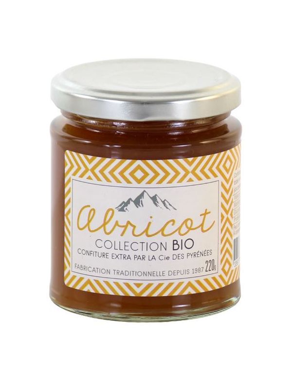 Confiture extra d'abricot Bio