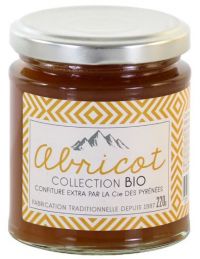 Confiture extra d'abricot Bio