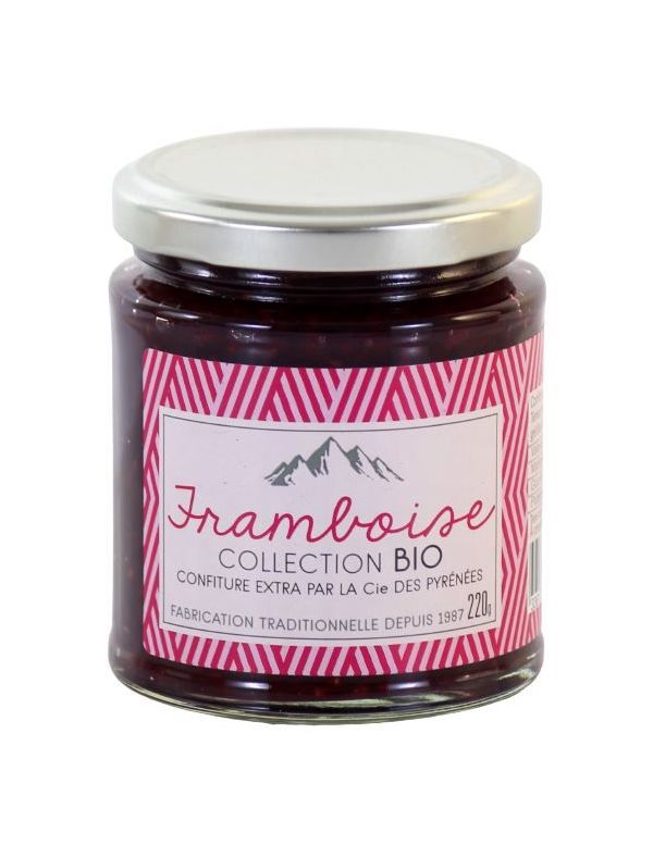 Confiture extra de framboise Bio