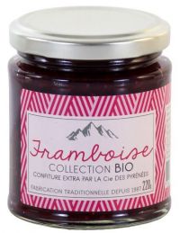 Confiture extra de framboise Bio