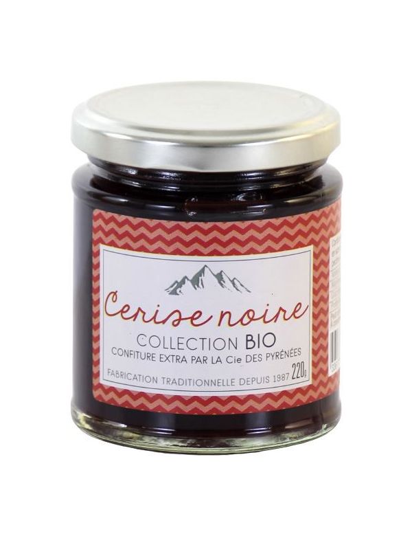 Confiture extra de cerise noire Bio