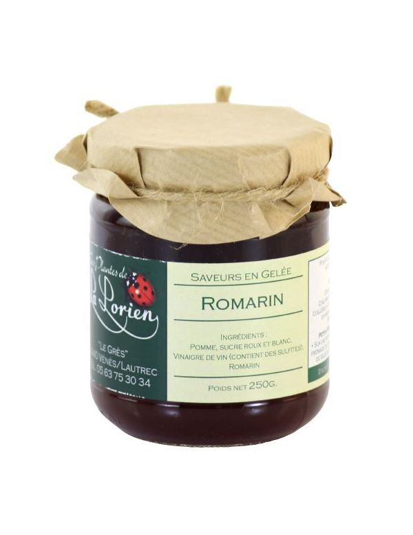 Romarin en gelée pot de 250 g