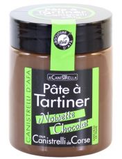 P?te ? tartiner Noisette Chocolat aux canistrelli de Corse - Afa