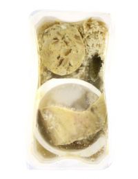 Poule Farcie, Riz, Petit Légumes