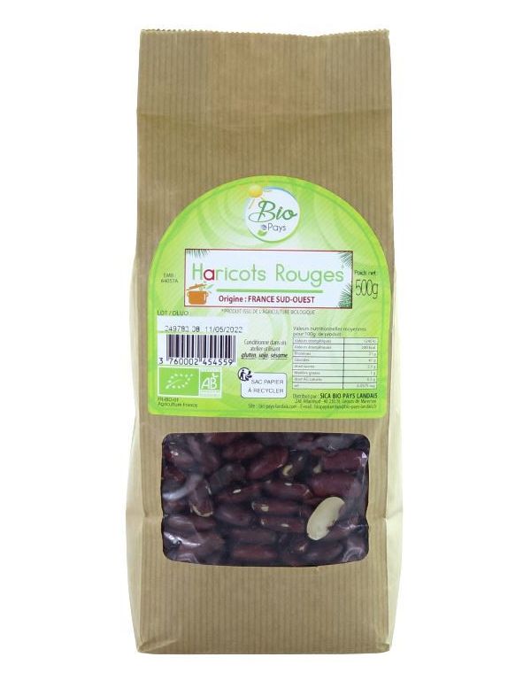 Haricots Rouges Bio - Bio Pays Landais