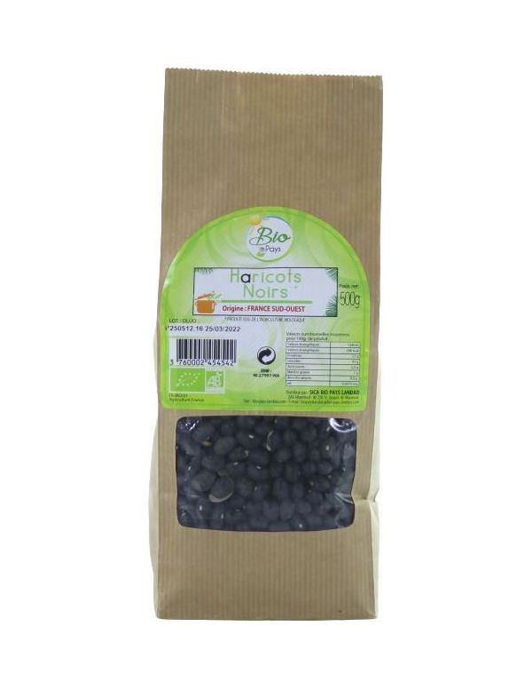 Haricots Noirs Bio - Bio Pays Landais