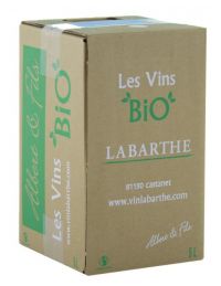 BIB VIN ROSÉ BIO 5L - AOC GAILLAC - DOMAINE DE LABARTHE