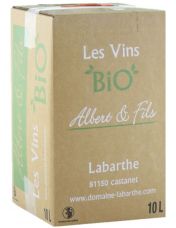 BIB Vin Rouge Rouge Bio 10L - AOC Gaillac - Domaine de Labarthe